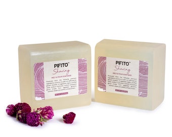Pifito Shaving Melt and Pour Soap Base - Premium 100% Natural Glycerin Soap Base - Luxurious Soap Making Supplies