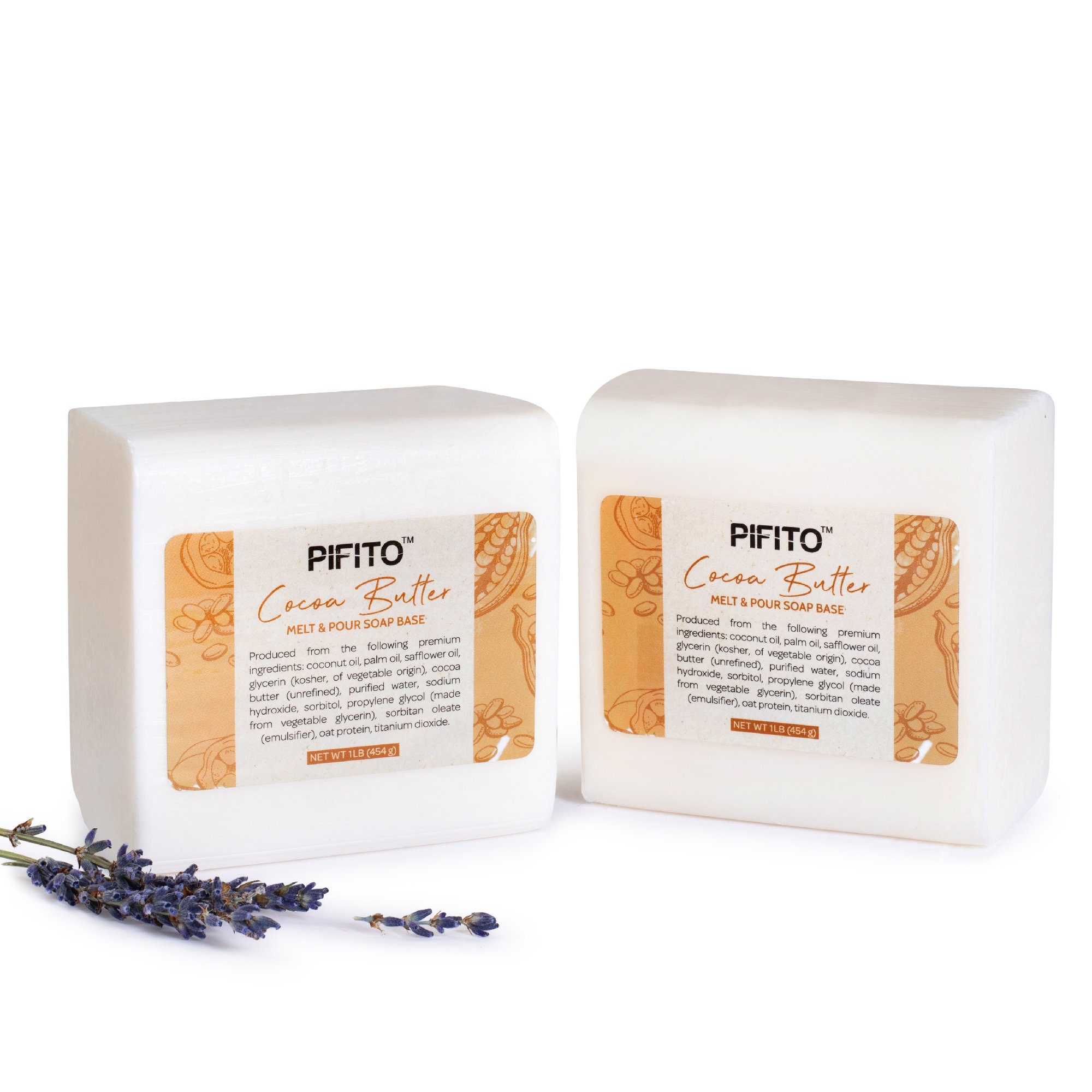 Pifito Premium Clear Melt and Pour Soap Base Making Supplies Glycerin