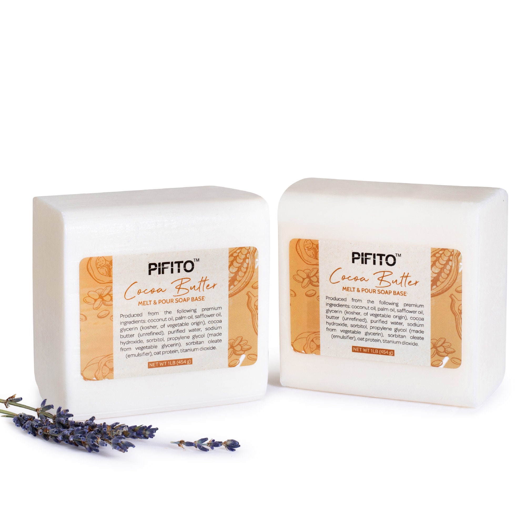 Pifito Goats Milk Melt and Pour Soap Base - Premium 100% Natural