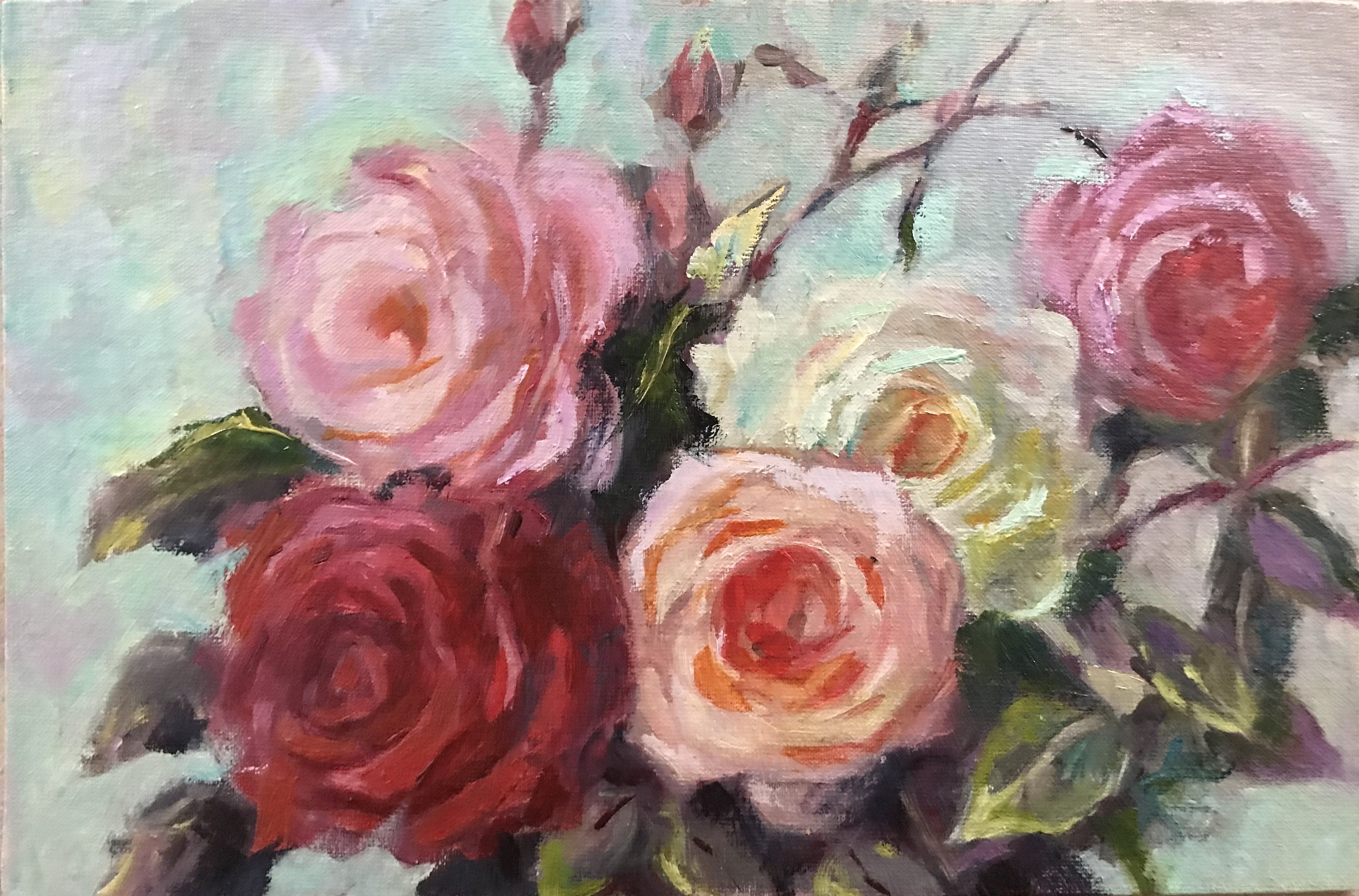 Famous Paintings Of Roses