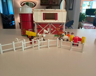 fisher price farm set 1980