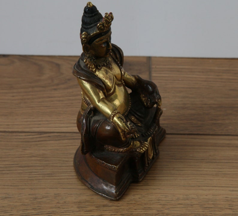 Antique Brass Buddha Statue Tibetan Buddha Statue Small - Etsy