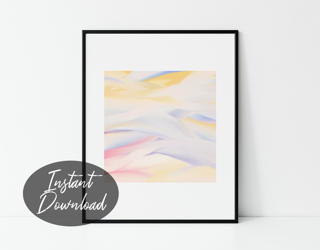 Abstract Wall Art, Modern Art Print, Minimal Home Decor, Minimalist Art ...