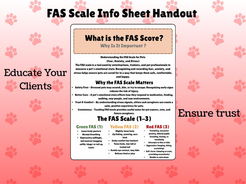 Pet Sitter Forms, Printable Template for Owners Dog & Cat Care ...