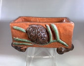 Sewer Tile Pottery Planter 1961
