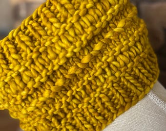 Super Bulky Knit Cowl Pattern: Beginner Friendly (PDF ONLY)