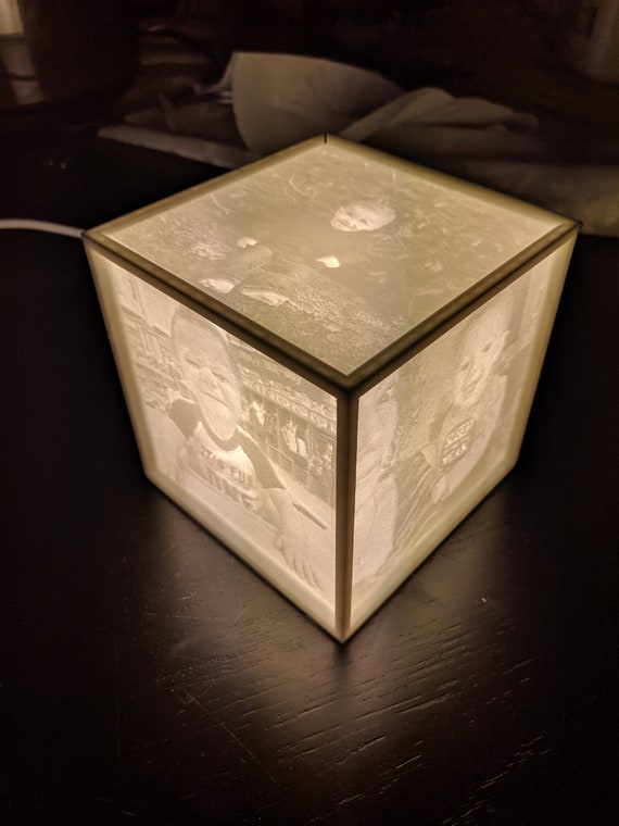 lithophane cube