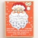 Printable Advent Calendar Santa Beard Countdown Calendar - Etsy