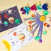 Solar System Model Printable Activity Space Learning Homeschool ...