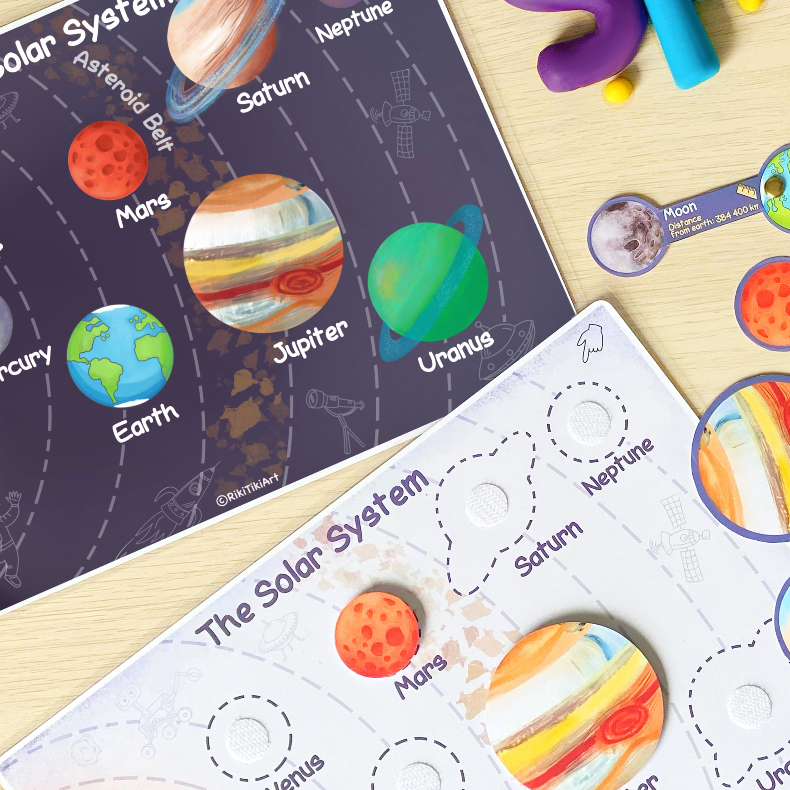 Solar System Model for Kids (Printable Templates) • Kids Activities Blog