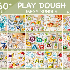 360+ Play Dough Mats Toddler Printable Activities Playdough Mats Homeschool Printable Visual Cards Preschool Printables Fine Motor Skills