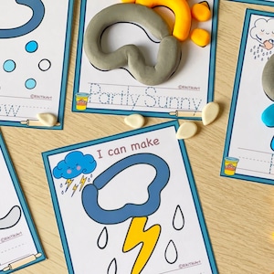 360+ Play Dough Mats Toddler Printable Activities Playdough Mats Homeschool Printable Visual Cards Preschool Printables Fine Motor Skills image 9