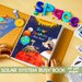 Solar System Busy Book Outer Space Learning Binder Personalized Space Book Printable Preschool Worksheets Flash Cards Homeschool Resources 