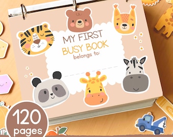 Montessori druk boek Voorschoolse activiteitenboek, afdrukbare leermap voor peuters, kinderen rustig boek bronnen voor thuisonderwijs