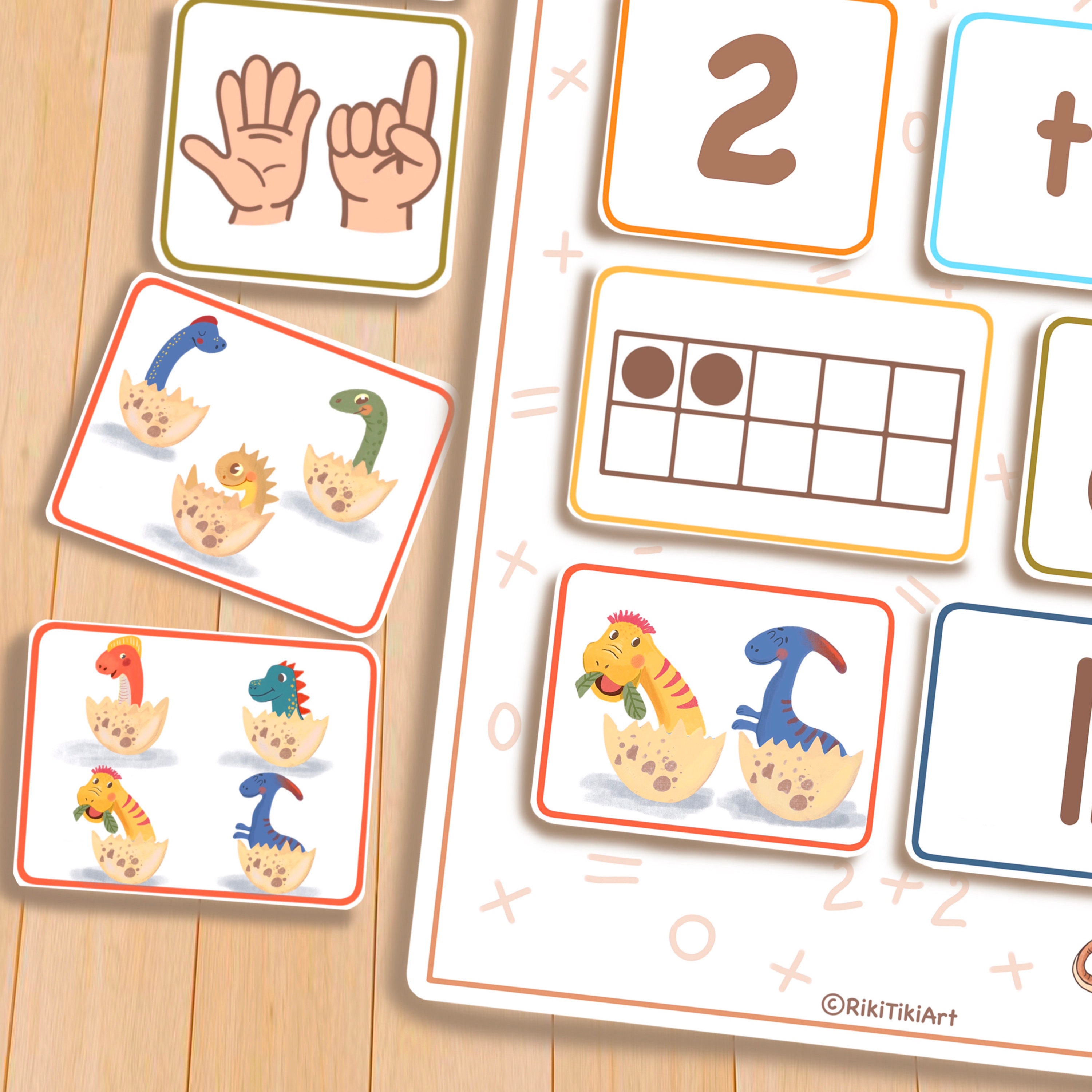 Preschool Worksheets Printable Counting Practice Preschool | Etsy