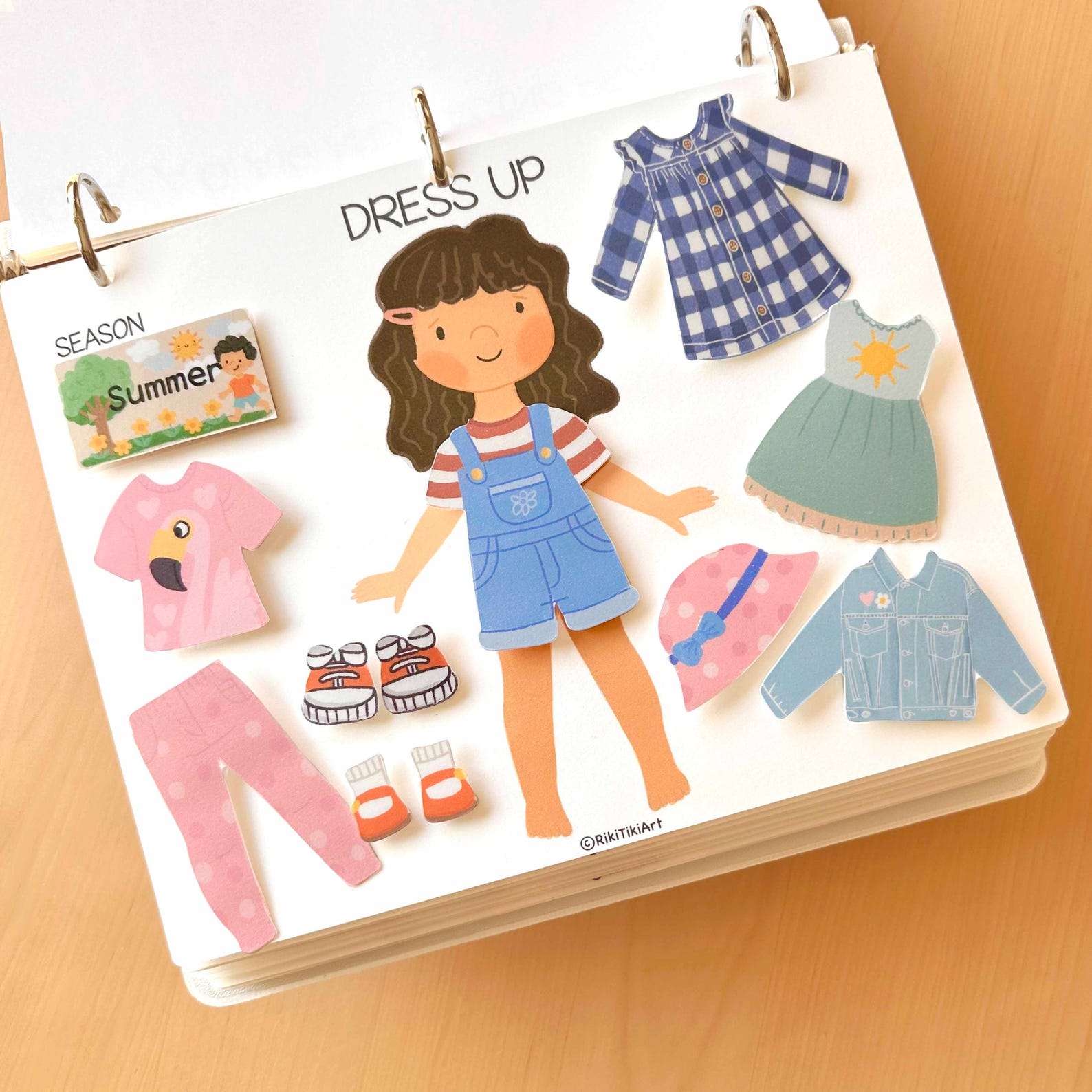 Toddler Busy Book Printable – Preschool Learning Binder, Montessori ...