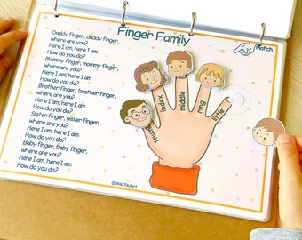 BenBen Preschool Learning Activity Book - 50 Page Reusable Workbook For Ages 3-5
