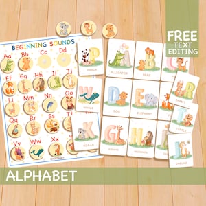 Alphabet activity preschool curriculum, Printable alphabet cards, Homeschool alphabet poster, ABC toddler flash cards