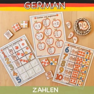 Mathe Arbeitsblätter, Zählen & Kombinieren, Kleinkind Aktivität (Digitaler Download)