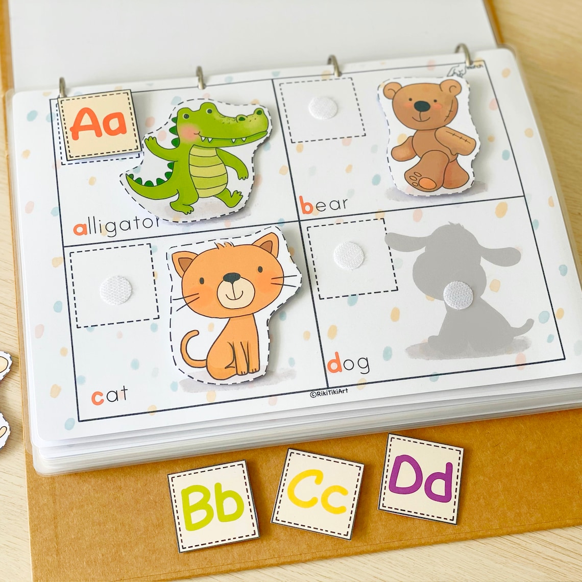 Alphabet Busy Book Printable ABC Quiet Book Toddler Busy Etsy