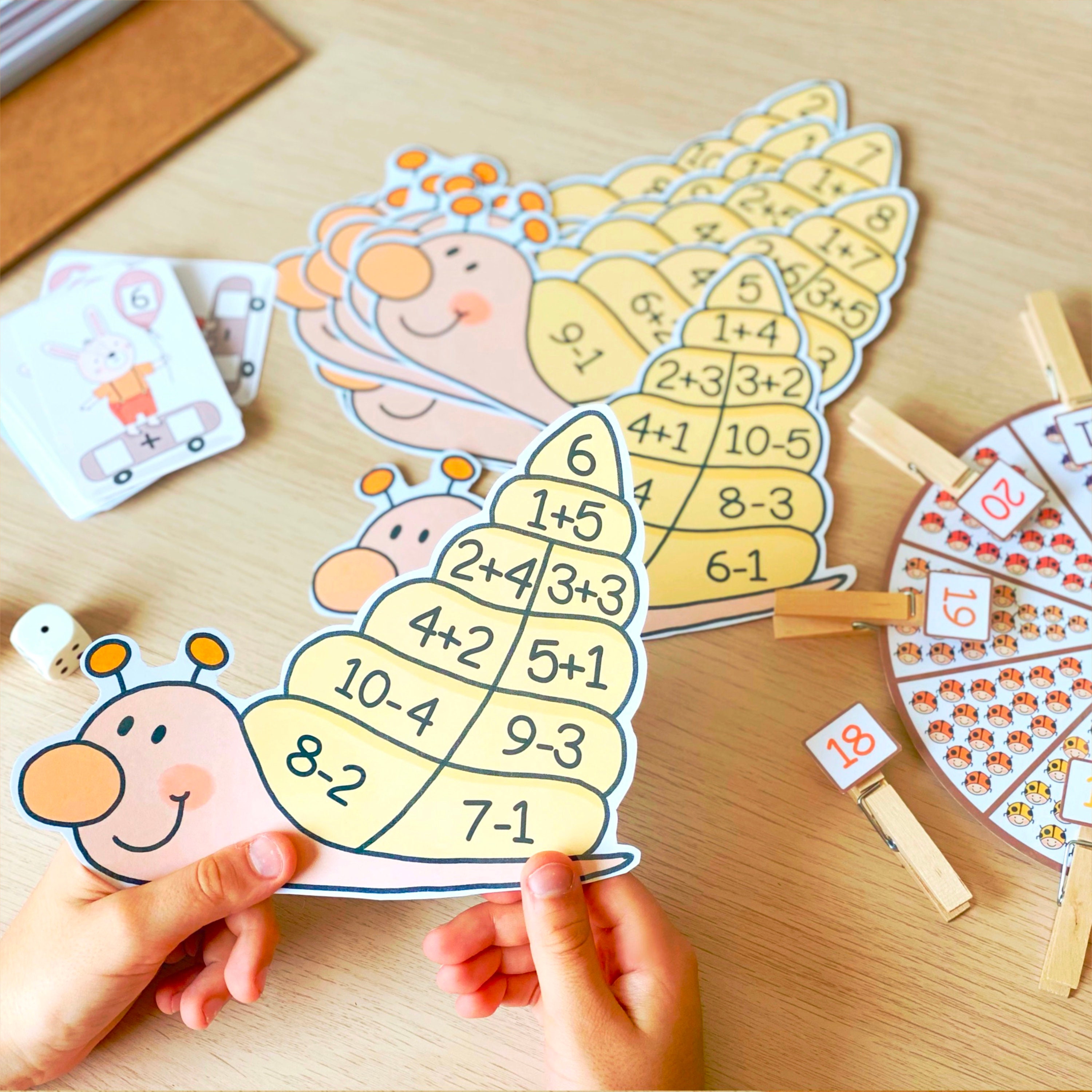 Montessori Juegos Educativos Niños 3-8 Años，Puzzle 3-6 Años Aprender a Leer  Escr
