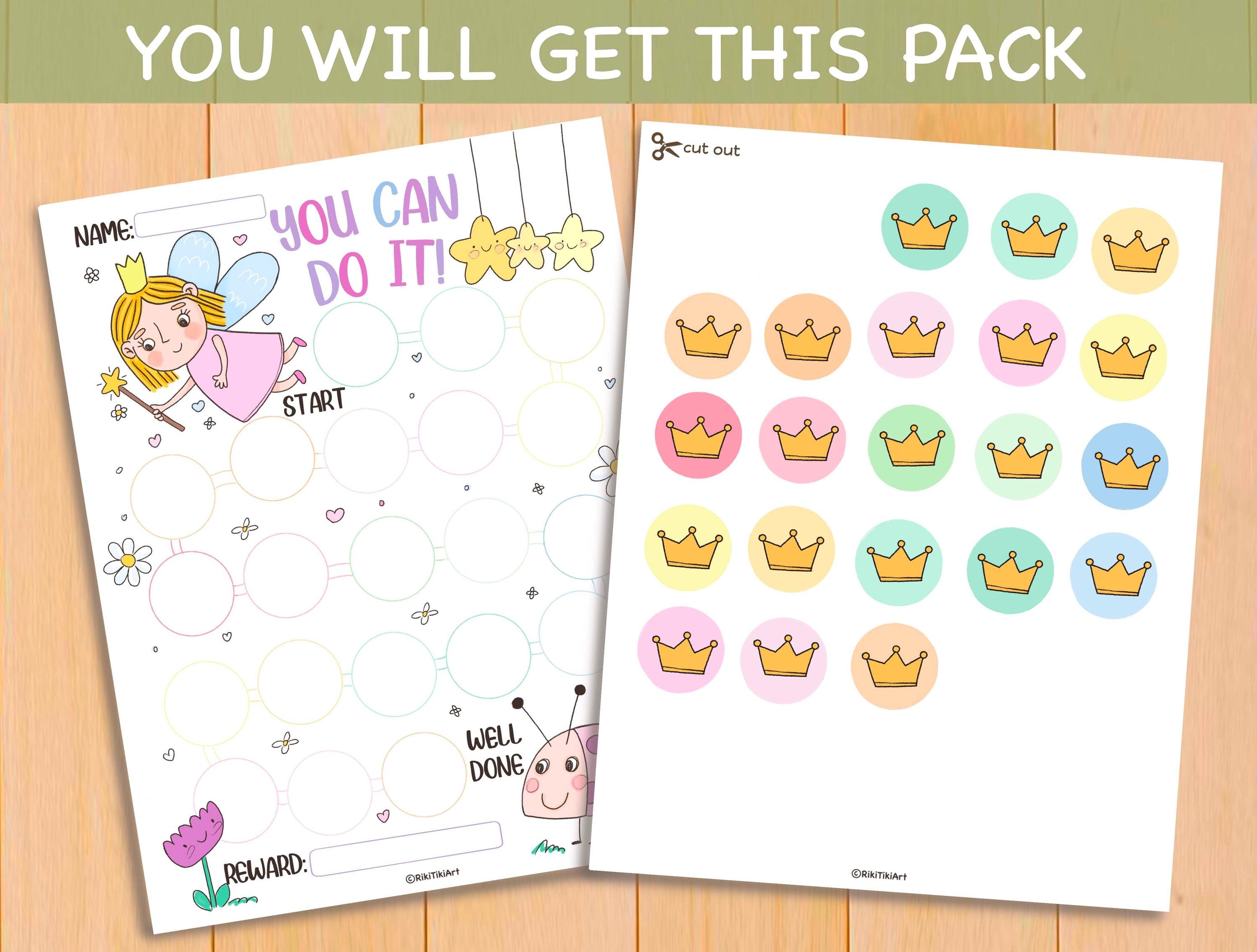 Fairy Reward Chart Printable Kids Activities Behavior Chart Fairy to Do ...