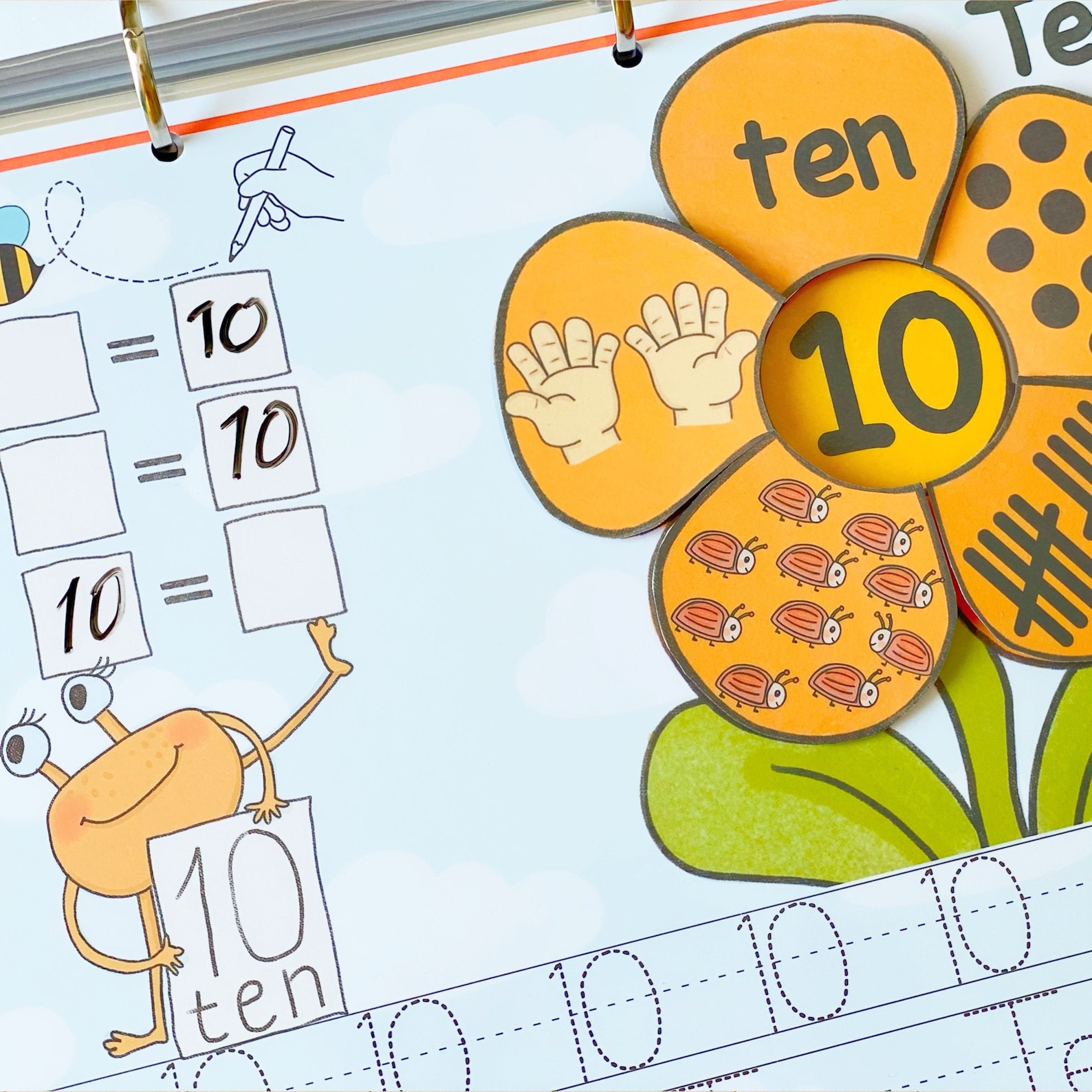 Maths Busy Book Printable Toddler Activities Preschool Curriculum ...