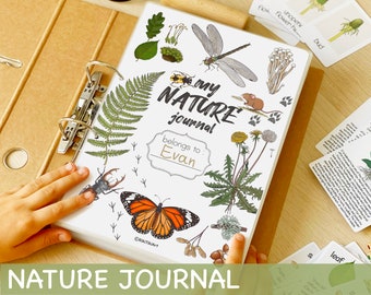 Printable Nature Journal Homeschool Lernmaterialien Charlotte Mason Nature Studie Vorschullehrplan Kleinkind Busy Book Printable