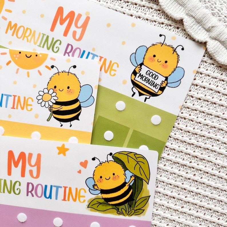 Editable Routine Flip Chart, Toddler Routine Chart Daily Chore Chart ...