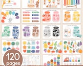 Preschool Learning Binder: Toddler Busy Book, Kids Activities (PDF Download)