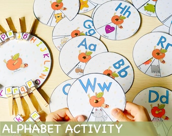 alphabet wheel etsy
