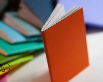 Mini Notebook with lined pages | rainbow | hand bound | pride | journal | multi color