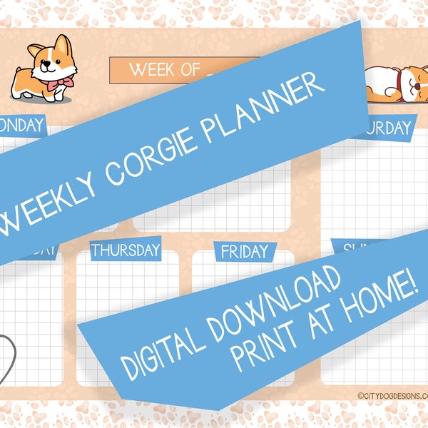 Corgi - Etsy
