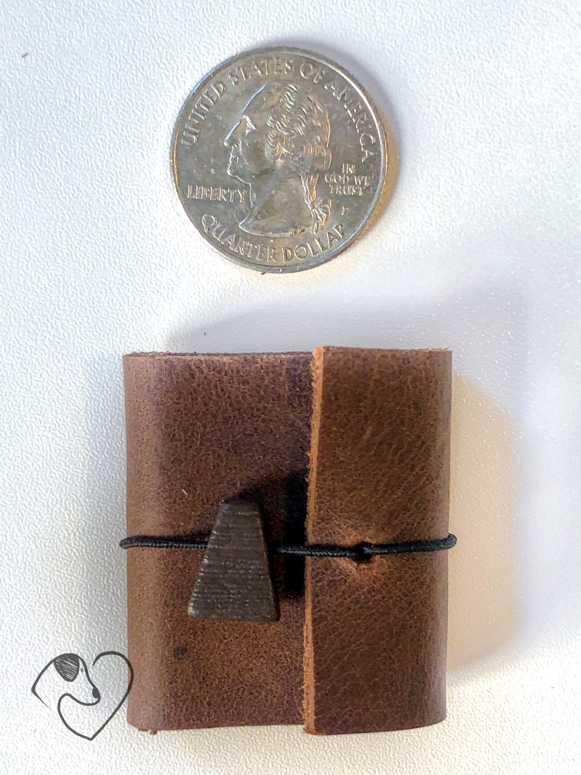 Tiny Genuine Leather Bound Graph Journal 2 inch x 1.5 inch Etsy