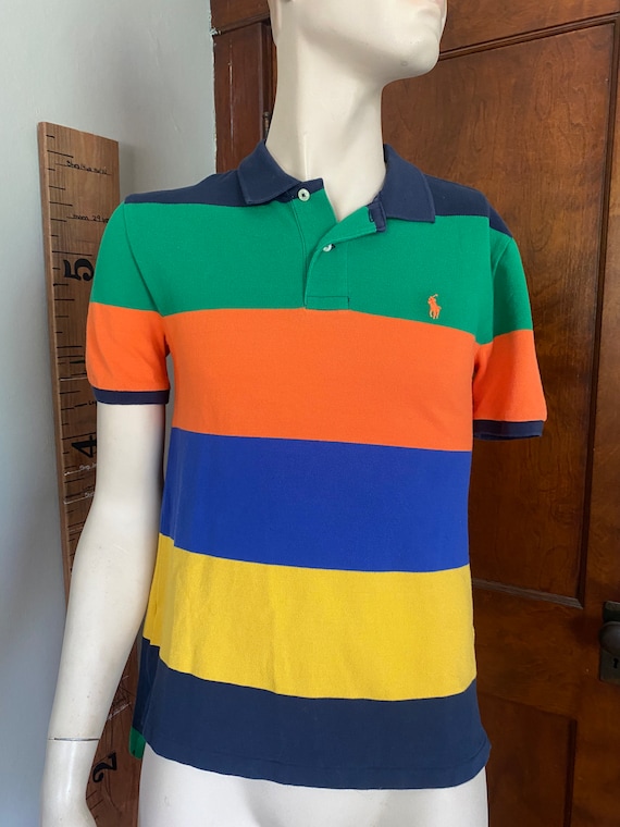 Vintage 90s Youth Size 14-16 Ralph Lauren Polo Shirt Bright - Etsy