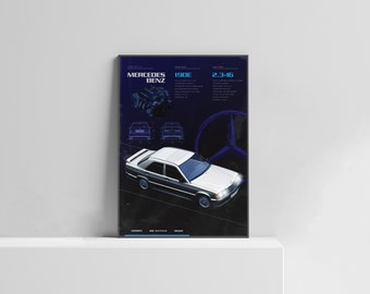 Mercedes Benz 190E Cosworth Poster