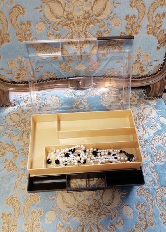 Retro Portable Plastic Case for Random Stuff, Jew… - image 3