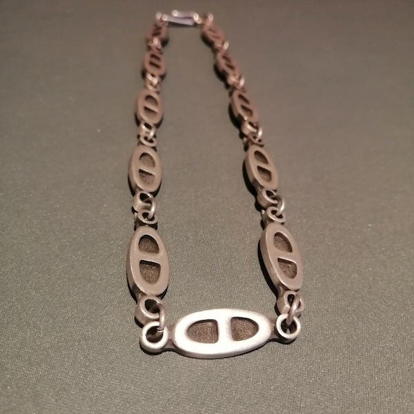 Short Pewter Necklace by Rune Tennesmed