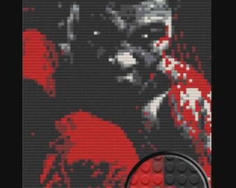 Muhamad Ali Bricked Mosaic Home Decor 20x30"