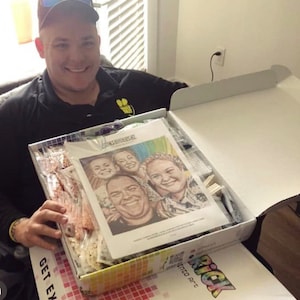 Personalized Brick Mosaic Kit – DIY Photo Gift for Any Occasion – Custom Lego Style Wall Art – Unique Decor Idea – Free Preview Included