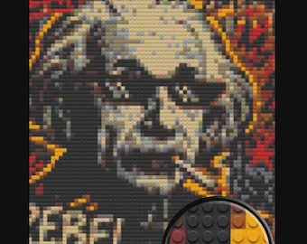 Swag Einsteinn Bricked Mosaic Home Decor 20x30"