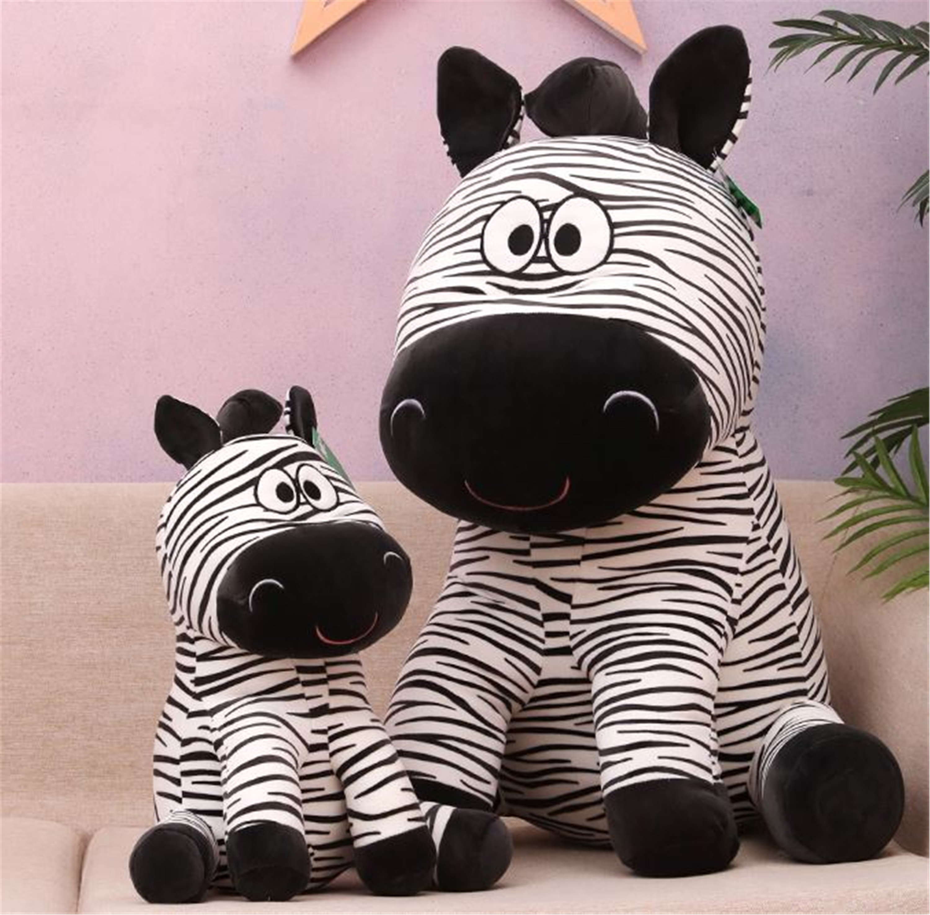 Cute Zebra Pattern Plush ToyPlush Toys For Kids/BabyZebra Etsy