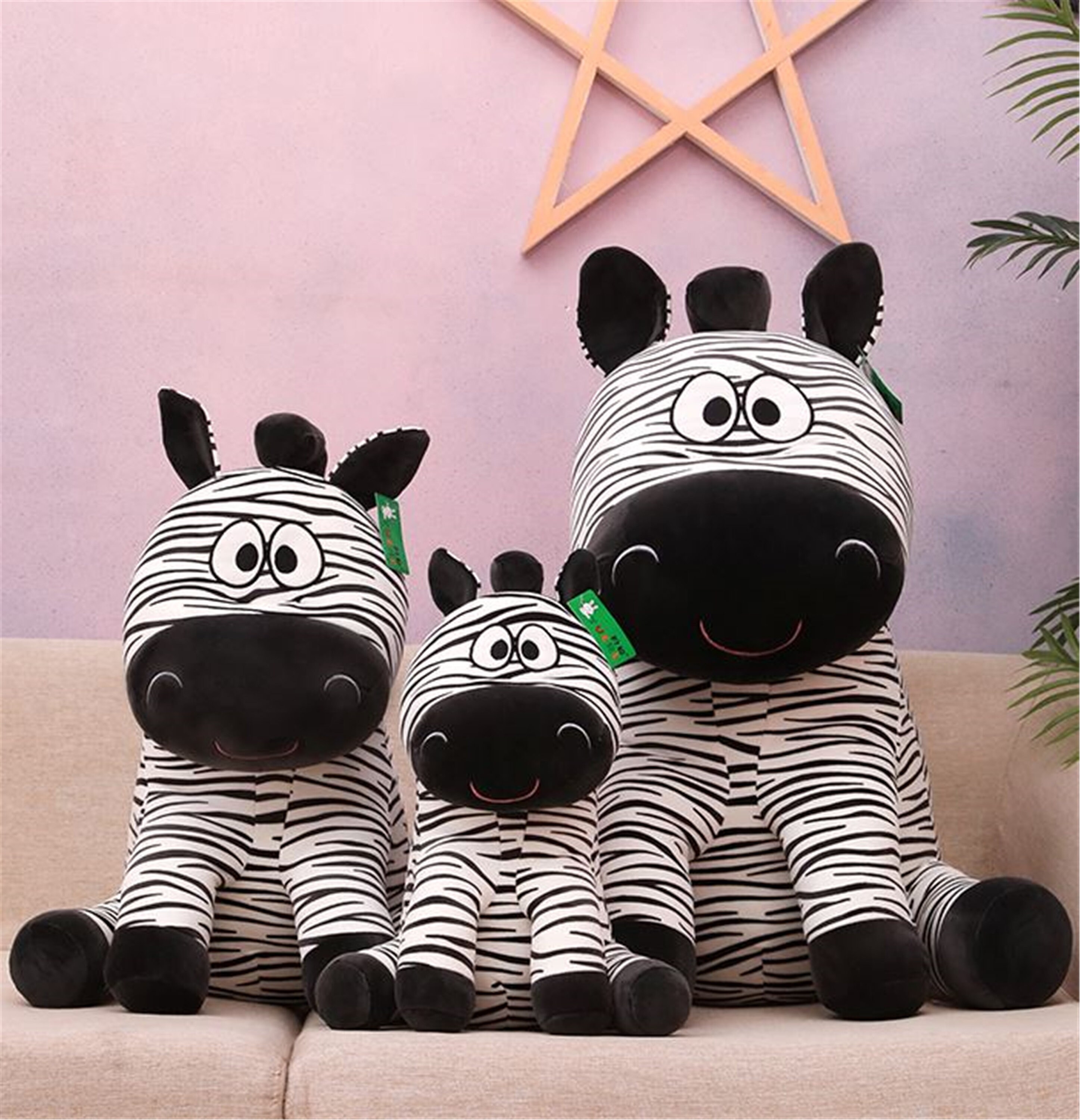 Cute Zebra Pattern Plush ToyPlush Toys For Kids/BabyZebra Etsy