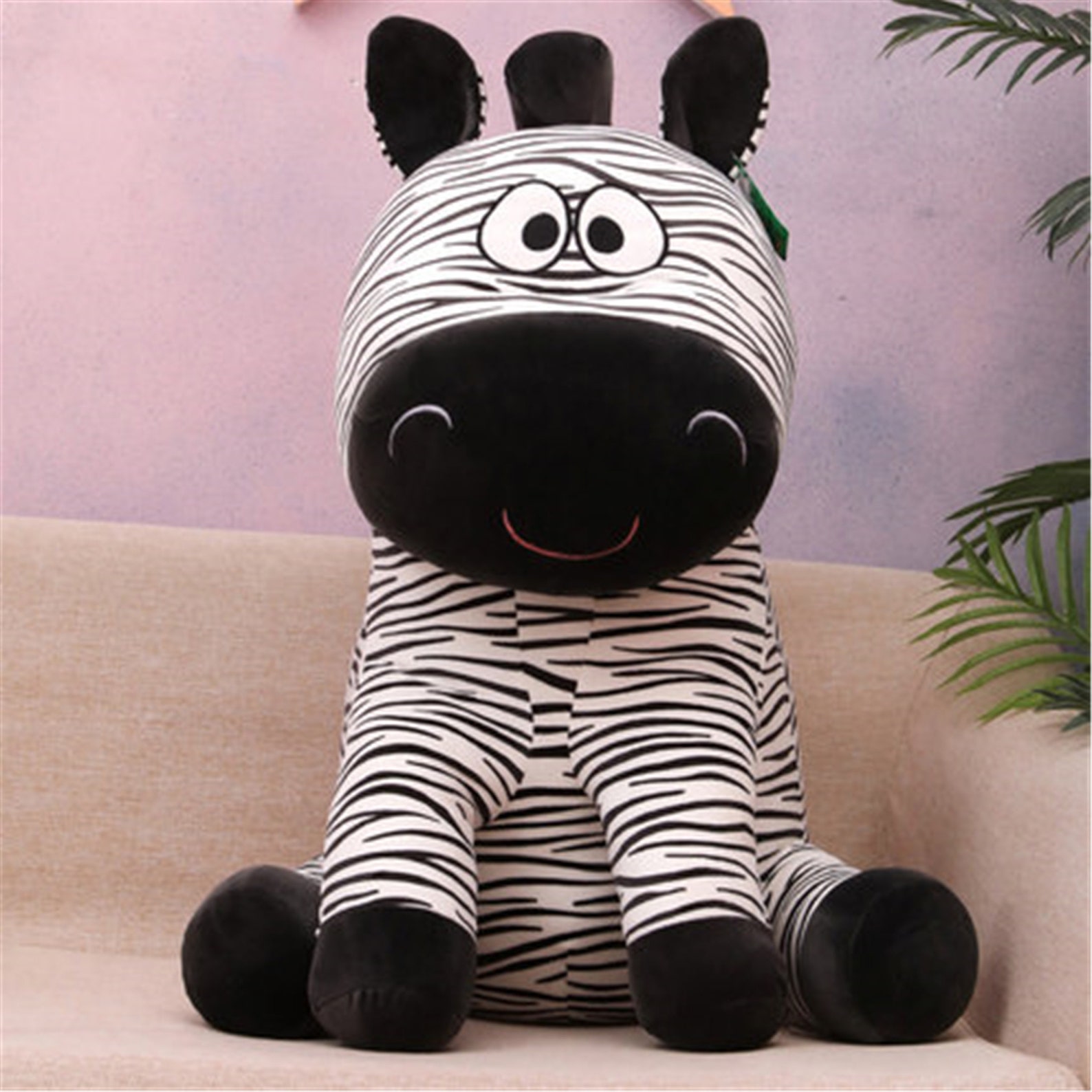 Cute Zebra Pattern Plush ToyPlush Toys For Kids/BabyZebra Etsy