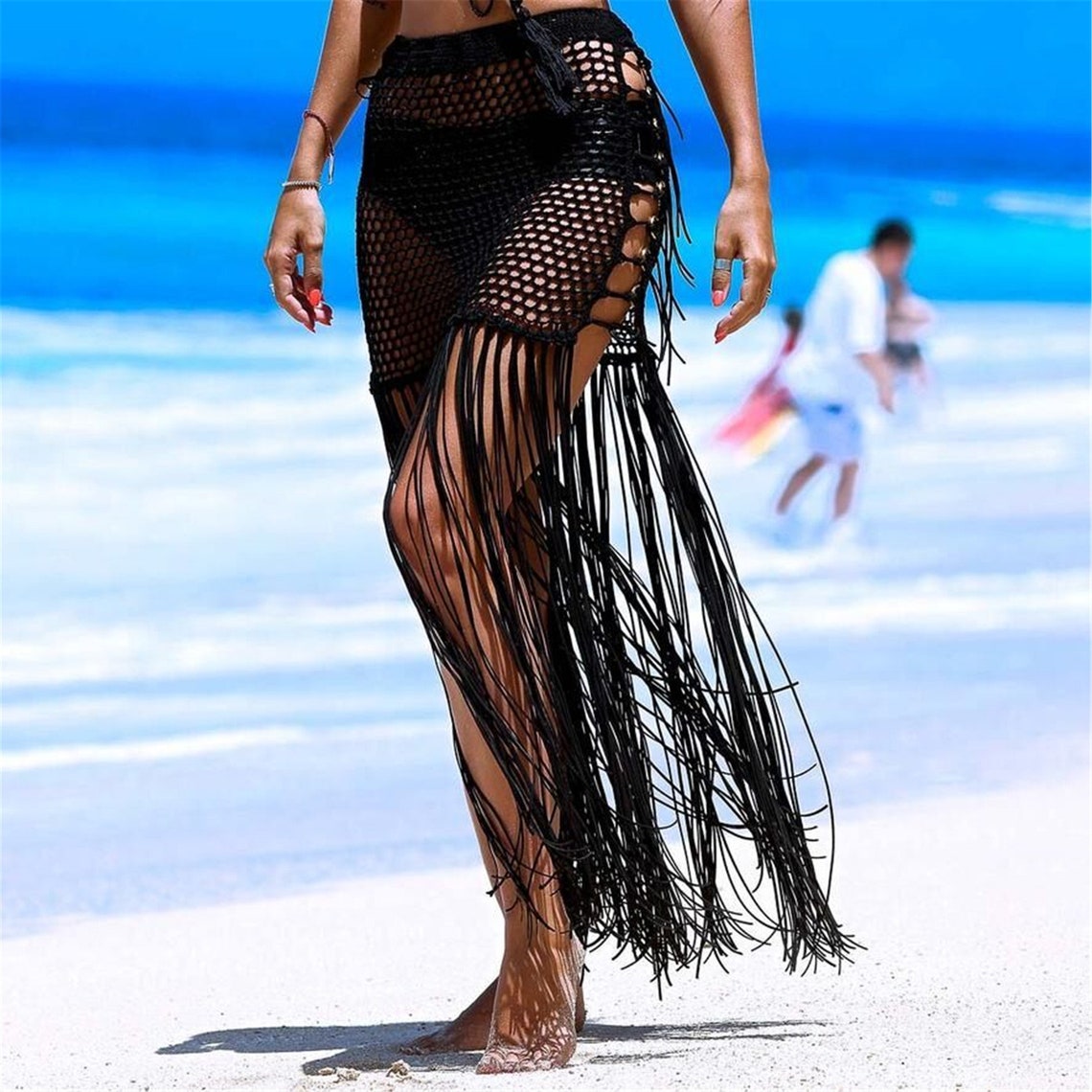 sheer beach skirts