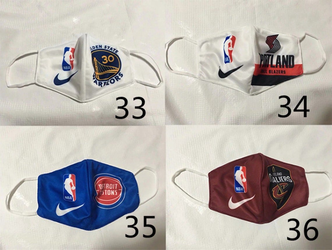 Basketball Team Face Masks Basketball MaskMask With Etsy