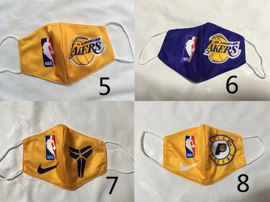 Basketball Team Face Masks Basketball MaskMask With Etsy