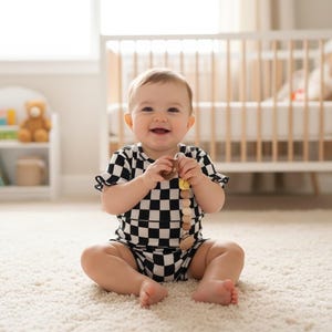 Personlig napphållare | Boho Happy Face, Anpassat barnnamn bild 7