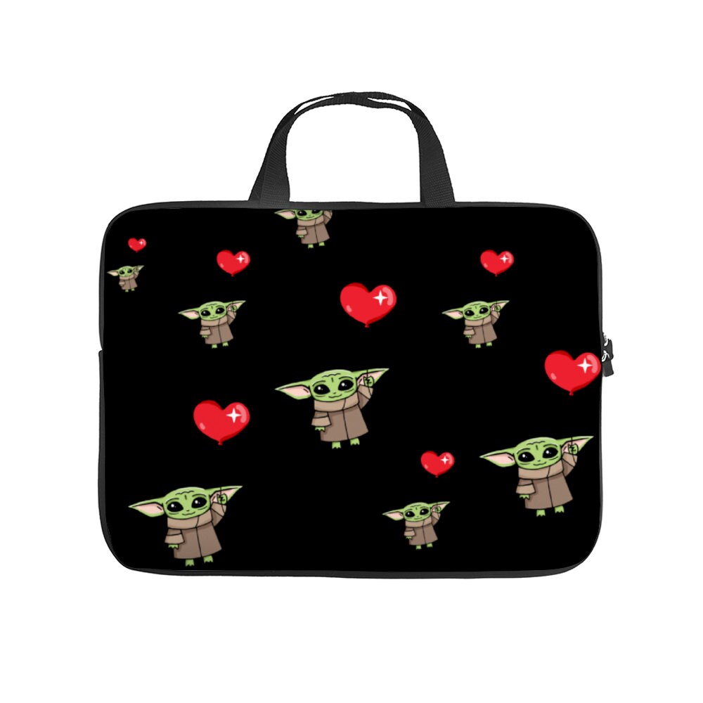 Baby Yoda Laptop Sleeve Baby Yoda Mcbook Sleeve Baby Yoda Etsy