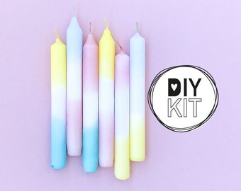 DIY Kit Kerzen Färben DIP DYE